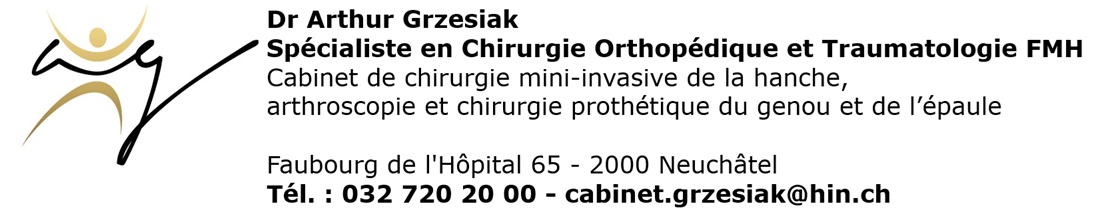 Dr Arthur Grzesiak - Chirurgie Orthopédique et Traumatologie